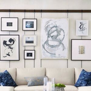 Pottery Barn Hanging Picture Frame Rail
